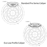 Strange 82-92 F-Body Pro Series Front Brakes - B4118WC