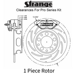Strange 82-92 F-Body Pro Series Front Brakes - B4118WC