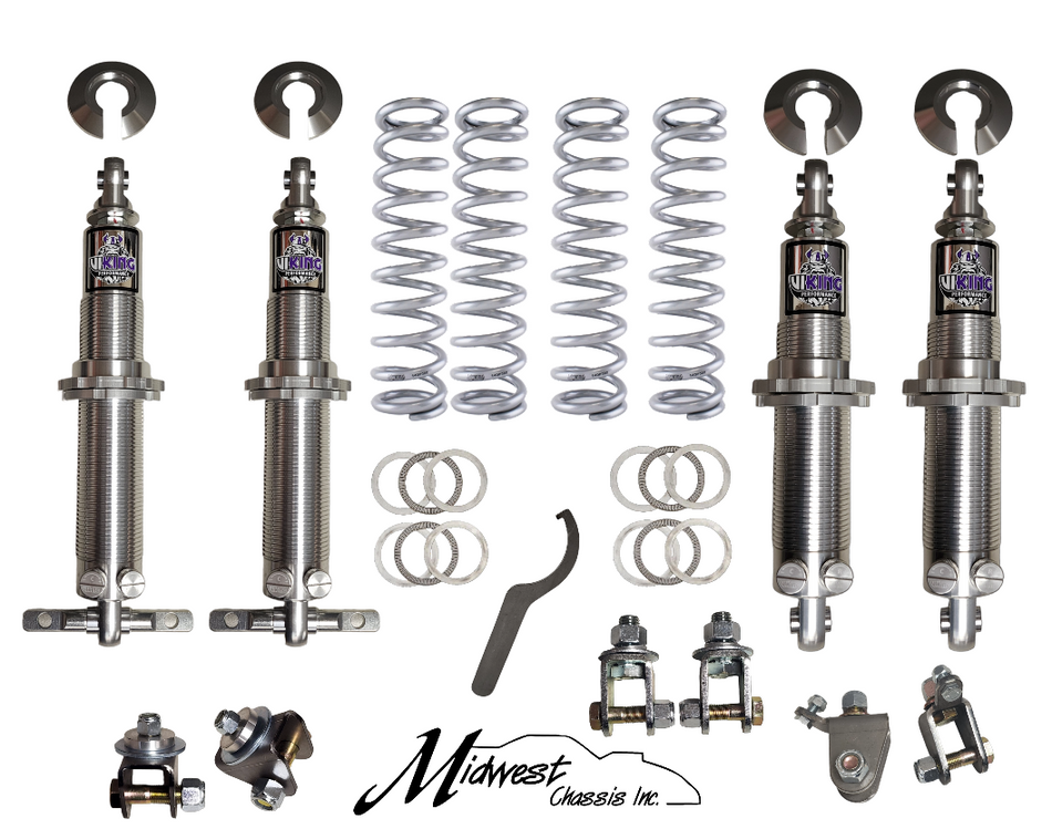 93-02 F-Body Viking Warrior 4-Corner Kit - Front Bearing Upper & T-Bar Lower, Rear Bearing Upper & Bearing Lower
