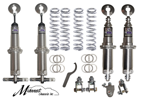 93-02 F-Body Viking 4-Corner Kit - Front Stud Upper & T-Bar Lower, Rear Bearing Upper & Bearing Lower