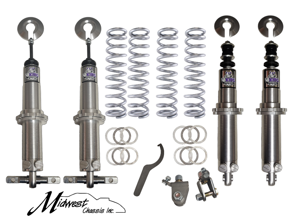 93-02 F-Body Viking Warrior 4-Corner Kit - Front Stud Upper & T-Bar Lower, Rear Stud Upper & Bearing Lower