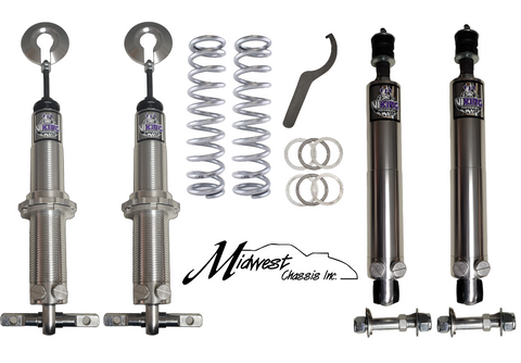 93-02 F-Body Viking 4-Corner Kit - Front Stud Upper & T-Bar Lower, Rear Stud Upper & Poly/Stud Lower