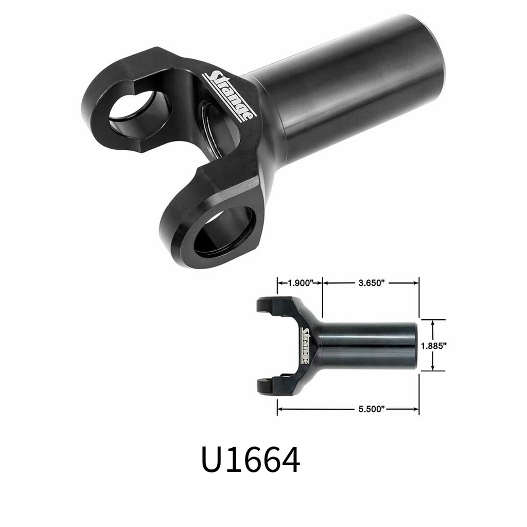 Strange Forged Chromoly Yoke - 32sp - TH400/4L80E – Midwest Chassis Strange Forged Chromoly Yoke - 32sp - TH400/4L80E – Midwest Chassis