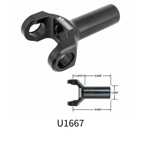 Strange Forged Chromoly Yoke - 27sp - GM T56/PG/TH350/700-R4/4L60E
