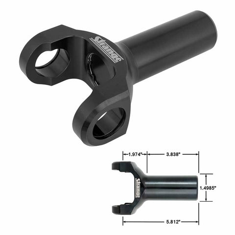 Strange Forged Chromoly Yoke - 28sp - Ford C4/T5/AOD/Tremec 3550