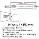 Steel 3" Driveshaft