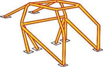 93-02 F-Body Mild Steel Roll Cage - 8.50 Legal